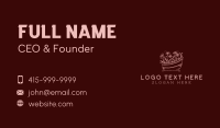 Planting Floral Gardening Business Card