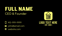 Cage Business Card example 3