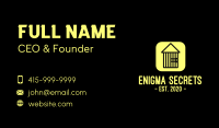 Prison House Business Card Image Preview