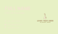 Easter Rabbit Egg Minimalist Business Card Design