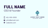 Mic Podcast Forum Business Card