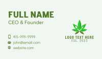 Edible Cannabis Restaurant  Business Card