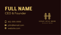 Serif Luxury Classic Business Card