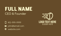 Express Coffee Bean Business Card