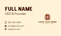 Western Cowgirl Rodeo Business Card