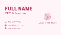 Brush Strokes Business Card example 3