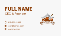 Brick Trowel Masonry Business Card