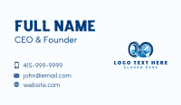Laundry Clothes Washing Business Card