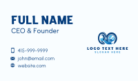 Laundry Clothes Washing Business Card