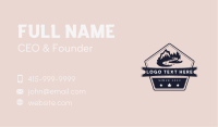 Road Trip Hills Travel  Business Card