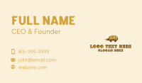 Fresh Bread Delivery  Business Card