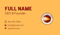 Blazing Baseball Tournament Business Card