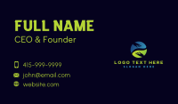 Globe Business Card example 2