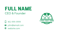 Green Garden Shovel  Business Card