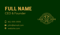 Hammer Tool Craftsman Business Card