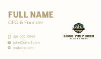 Forest Mountain Summit Business Card