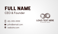 Infinity Loop Swirl Business Card