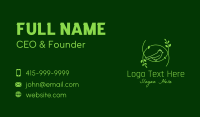 Nature Conservation Business Card example 1