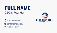 USA Eagle Veteran Business Card