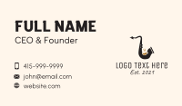 Wind Instrument Business Card example 3