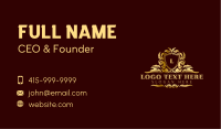 Luxury Deluxe Shield Business Card