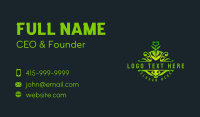 Ornamental Shovel Gardening Business Card