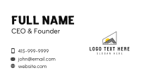 Roof Architecture Home Business Card