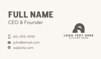 Arch Business Card example 3