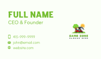 Lawn Mower Garden Business Card