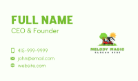 Lawn Mower Garden Business Card Design