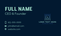 Cyberspace Business Card example 2