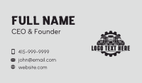 Logistics Cargo Trucking Business Card