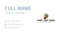 Beard Beanie Man Business Card