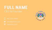 Philippine Festival Costume Business Card