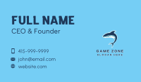 Shark Gaming Mascot Business Card Image Preview