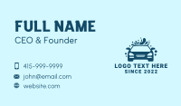 Water Car Cleaning  Business Card