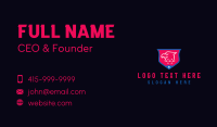 Eagle Head Shield Business Card