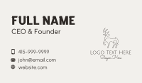 Wild Animals Business Card example 3