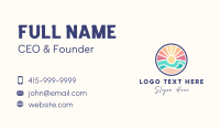 Coastline Business Card example 2