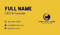 Wild Rhino Horn  Business Card