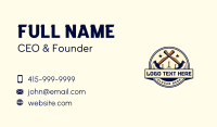 Handyman Business Card example 4