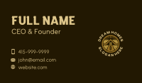 Roof Contractor Builder Business Card