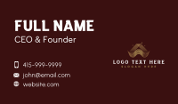 Luxury Pyramid Wave Business Card