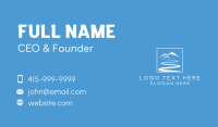 High Mountain Camping Business Card