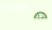 Sports Golf Course Business Card