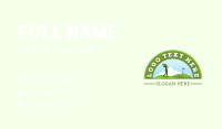 Sports Golf Course Business Card