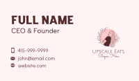 Lady Fashion Hairstylist Business Card Image Preview