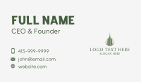 Green Tower Building Business Card