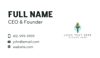 Abstract Torch Business Card