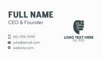 Boxing Business Card example 3